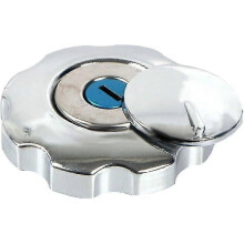 Universal Motorcycle Fuel Tank Cap with 2 Keys, Motorcycle Tank Cover Cap Replacement