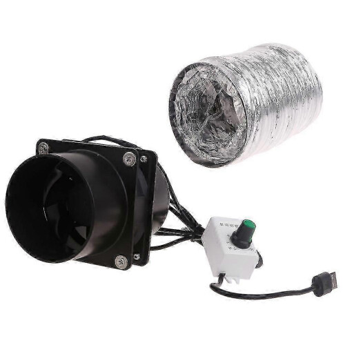 Leistungsstarker Saugventilator mit Kunststoff-Rohr