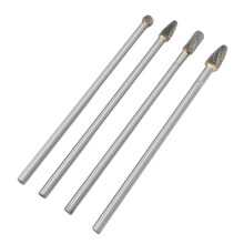 4-teiliges Set 6-mm-Hartmetall-Rotationsfräser für Rotationswerkzeuge – ideal für die Kfz-Reparatur in Europa