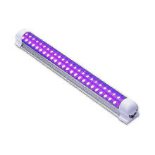 10w Portable Uv Black Light for Halloween, Black Light Party, Uv Poster & Uv Art-1pc White