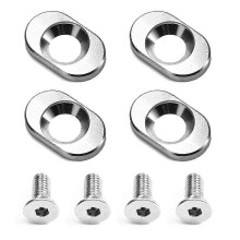 4PCS Metal Upgrade Parts Kit: Fixed Motor Seat Reinforcement Component for 1/8 4WD SLEDGE RC Car Accessories