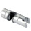 Supporto per doccetta regolabile da 18 a 25 mm in ABS color argento. 1