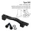 Mountain Bike Disc Brake Adapter: 180/180mm Conversion for Front Fork Frame A/B Column, Seat Style 3 4