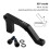 Mountain Bike Disc Brake Adapter: 180/180mm Conversion for Front Fork Frame A/B Column, Seat Style 3 6