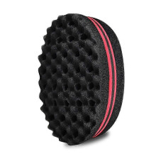 14mm Big Holes Double Side Oval Afro Curl Magic Twist Coils Wave Hair Sponge for Home