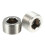 2 pieces 3/4 inch NPT stainless steel hexagon socket countersunk head external thread pipe plug car plug silver tone 1