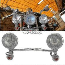 Zusatzscheinwerfer mit Blinkern für Honda Shadow, Kawasaki Vulcan (VT 600-1100, VN 800-1700)