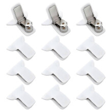 Blanket fasteners for duvet cover - 12pcs strong quilt holder clips