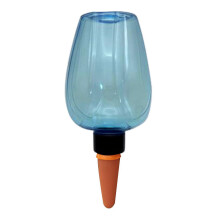 (1pc, Blue) Self Watering Bulbs 500ml/350ml Large Watering Balls Planter Insert Slow Release Automatic Watering Globes for Houseplants Outdoor Plants