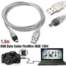 FireWire cable for Mini DV camcorder HDV transfer