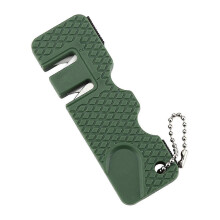 Taschenmesserschärfer mit Keramik-Diamant-Schärfstein – Scherenschärfer mit Hartmetall-Schärfstein