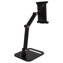 360 Swivel Adjustable Portable Monitor Stand & Tablet Holder with Desktop Clamp, Europe-Compatible