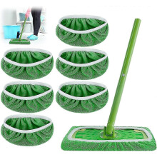 panni in microfibra riutilizzabili per mocio Swiffer, panni asciutti e panni umidi per la pulizia dei pavimenti.