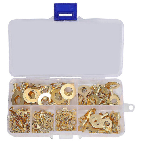 Brass cable lugs 150pcs for wire ring terminals edition 0708 1