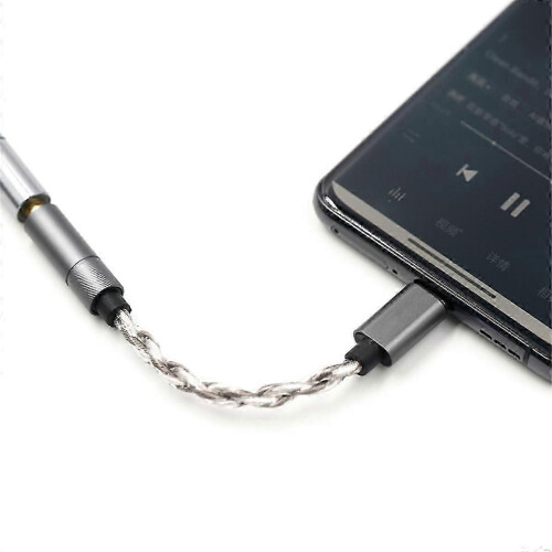 32-Bit-384-kHz-Audio-Dekodierung, USB-C-auf-3,5-mm-Kopfhöreradapter CX31993
