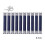 15x Purse Or Glasses Case Flex Frame Internal Flex Spring Clip Silver 8.5cm 1