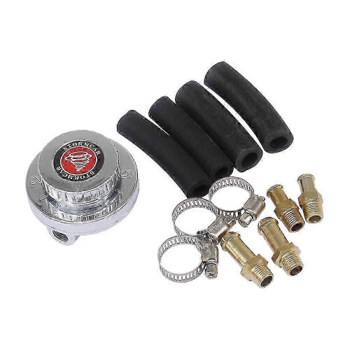 Gunmetal Fuel Pressure Regulator Adjustable Universal for Carburetor Engine