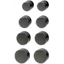 Magnetische Ohrclips für Unisex, Fake-Ohrstecker aus Edelstahl
