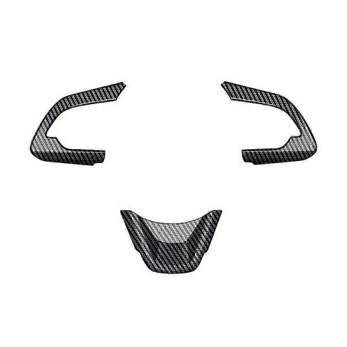 SWIFT 2024 2025 Car Steering Wheel Button Bottom Frame Sticker - Interior Carbon Accessories 1