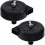 Silent Compressor Air Filter, 16mm 3/8 PT Male Thread Black 2-Pack 1