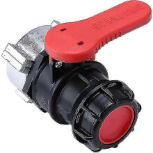 Ball stop valve for IBC adapter - tank connector replacement