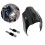 Maschera frontale nera lucida per Harley Breakout FXBR 107 FXBRS 114 1