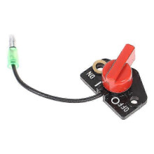 Interruttore di arresto motore on-off a un filo (1 pz) compatibile con Robin Switch Btl-ey20 Hfmqv
