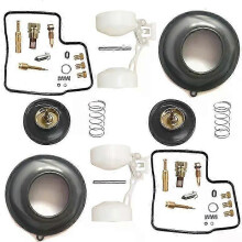 Passend für HONDA XRV750 RD04 90-92 Africa Twin XRV 750 Motorradvergaser-Reparatursatz Kolbenmembran Schwimmer