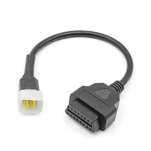 6PIN female to OBD cable for motorcycle diagnostics