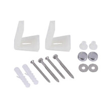 Toilet pan bolts for bathroom angled WC bidet mount