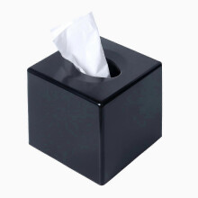 Toiletpapierhouder voor badkamercollectie - zwart