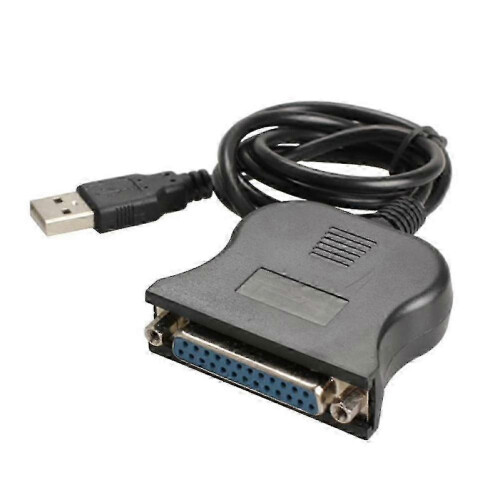 USB to DB25 Female Parallel Cable for Epson, Printer Converter Adapter Cord