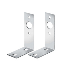 Universal L shape light brackets with pre drilled holes for trailers