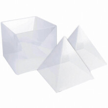 Silicone Pyramid Resin Molds for DIY Crafting, Large Casting Molds Ideal for Paper and Orgone Projects