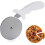 Coupe-pizza en acier inoxydable (blanc) 24,1*10,1* 1