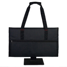 Travel Carrying Case for 24 Inch Monitors, Protective Padded Bag with Velvet Interior