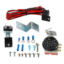 12V-Elektrolüfter-Verkabelungssatz für Pkw und Lkw mit Thermostat
