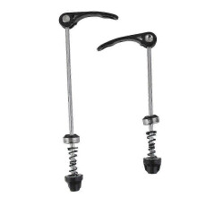Schnellspanner-Set für Fahrräder – schwarze Radnaben-Schnellspanner (Paar)