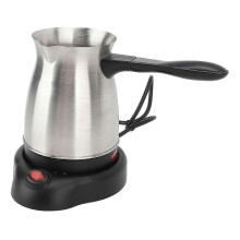 Machine à café turque électrique 600 ml, en acier inoxydable avec pot amovible