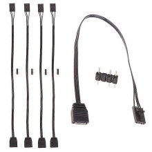 RGB-Kabel für Corsair 4-Pin auf ARGB 3-Pin Adapter 25 cm