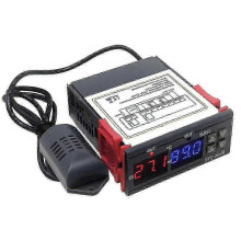 Temperature and Humidity Controller for Greenhouse, STC-3028 Digital Thermostat Regulator