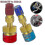 High Flow Quick Connector Adapters for R1234yf to R134a Conversion Kit 1