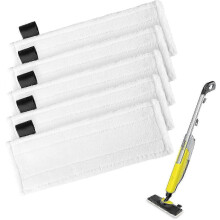 Lot de 5 lingettes pour nettoyeur vapeur Kärcher, accessoires compatibles avec Kärcher Easyfix