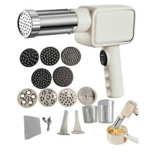 Electric Pasta Machine Handheld, Wireless Noodle Maker with Dough Roller for Kitchen