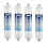 Water filter element for DA29-10105J fridge, 4 pcs set 1