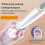 Dog clippers with LED display for precise paw trimming 6