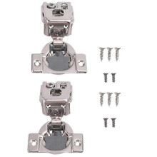 10 stuks 1-1/4 inch 3D-overlay softclose verborgen scharnieren voor opbouwdeur, regelbare sluitsnelheid editie 0718