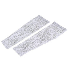 1 Pair Bike Arm Warmers Running Reflective Arm Sleeves Sportswear XL White