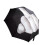 Cooler, modischer schwarzer Regenschirm mit neuem Mittelfinger-Design 1