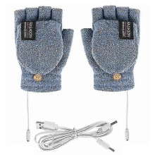 Electric Heating Gloves Thermal Usb Charging Hand Warmer Heated Mittens
